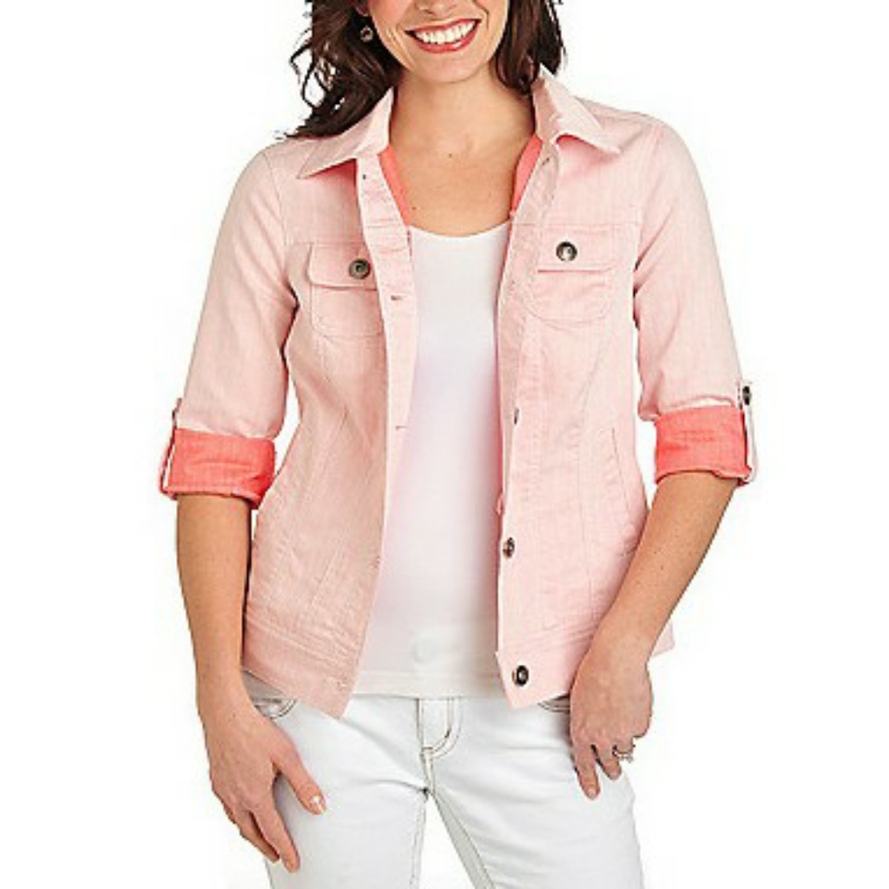 JACKET LIGHT PEACH COLOR SIZE 22/24